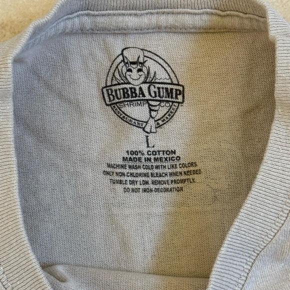 Men's Bubba Gump Shrimp New York Times Square Short Sleeve T-Shirt Size XL - Picture 3 of 7